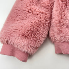 Load image into Gallery viewer, Girls Anko, lined soft feel faux fur jacket / coat, GUC, size 4,  