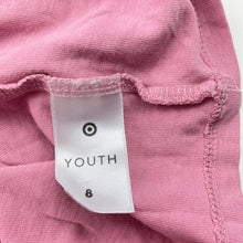 Load image into Gallery viewer, Girls Target, pink organic cotton t-shirt / top, GUC, size 8,  