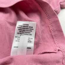 Load image into Gallery viewer, Girls Target, pink organic cotton t-shirt / top, GUC, size 8,  