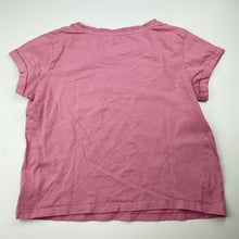 Load image into Gallery viewer, Girls Target, pink organic cotton t-shirt / top, GUC, size 8,  