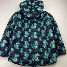 Load image into Gallery viewer, Boys Target, lightly quilted hooded jacket / coat, FUC, size 6,  