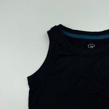 Load image into Gallery viewer, Girls Favourites, black organic cotton singlet / tank top, EUC, size 3,  