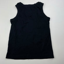 Load image into Gallery viewer, Girls Favourites, black organic cotton singlet / tank top, EUC, size 3,  