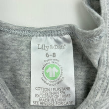 Load image into Gallery viewer, Boys Lily &amp; Dan, organic cotton blend singlet top, GUC, size 6-8,  