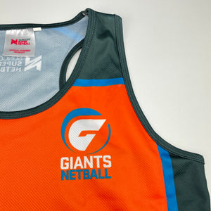 Girls SUNCORP SUPER NETBALL, Giants sports / activewear top, EUC, size 14,  