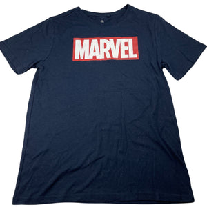 Boys Marvel, navy t-shirt / top, GUC, size 14,  