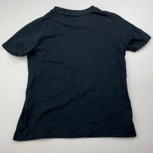 Load image into Gallery viewer, Boys Favourites, black Aust cotton t-shirt / top, EUC, size 4,  