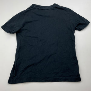 Boys Favourites, black Aust cotton t-shirt / top, EUC, size 4,  