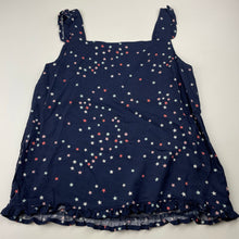 Load image into Gallery viewer, Girls Anko, navy lightweight pyjama top, EUC, size 8,  