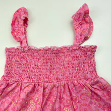 Load image into Gallery viewer, Girls H&amp;T, paisley cotton summer top, GUC, size 4,  