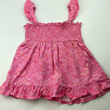 Load image into Gallery viewer, Girls H&amp;T, paisley cotton summer top, GUC, size 4,  