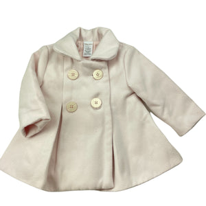 Girls Baby Baby, pale pink jacket / coat, L: 36cm, EUC, size 1,  