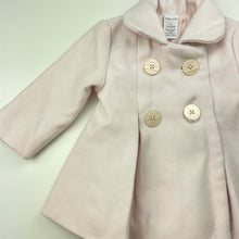 Load image into Gallery viewer, Girls Baby Baby, pale pink jacket / coat, L: 36cm, EUC, size 1,  