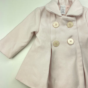 Girls Baby Baby, pale pink jacket / coat, L: 36cm, EUC, size 1,  