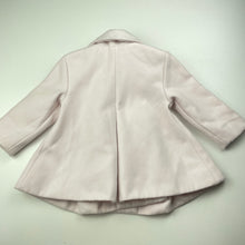 Load image into Gallery viewer, Girls Baby Baby, pale pink jacket / coat, L: 36cm, EUC, size 1,  