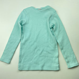 Girls Bonds, blue stretchy long sleeve top, EUC, size 1,  