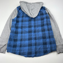 Load image into Gallery viewer, Boys Urban Supply, cotton long sleeve hooded shirt, GUC, size 8,  