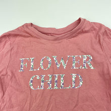 Load image into Gallery viewer, Girls Cotton On, pink cotton long sleeve t-shirt top, FUC, size 4,  