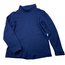 Load image into Gallery viewer, Boys Tilt, navy cotton roll neck top / skivvy, EUC, size 5,  