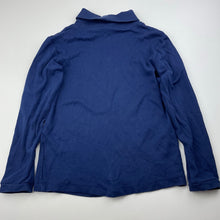 Load image into Gallery viewer, Boys Tilt, navy cotton roll neck top / skivvy, EUC, size 5,  