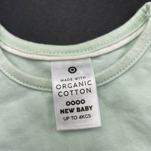 Load image into Gallery viewer, Girls Target, stretchy organic cotton t-shirt / top, FUC, size 0000,  