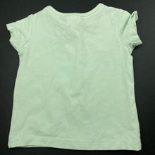 Load image into Gallery viewer, Girls Target, stretchy organic cotton t-shirt / top, FUC, size 0000,  