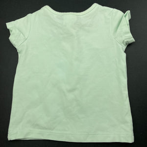 Girls Target, stretchy organic cotton t-shirt / top, FUC, size 0000,  