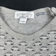 Load image into Gallery viewer, Boys Gingerlilly, stretchy coverall / romper cars, GUC, size 00,  