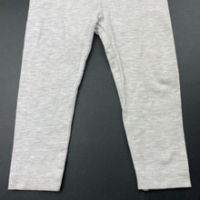 Load image into Gallery viewer, Girls Kids &amp; Co, grey marle leggings, elasticated, FUC, size 1,  