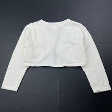 Load image into Gallery viewer, Girls H&amp;M, lightweight knitted cotton bolero cardigan, EUC, size 1,  