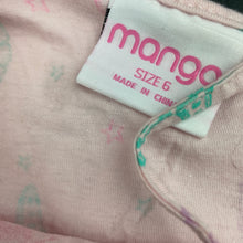 Load image into Gallery viewer, Girls Mango, cotton asymmetrical summer dress, light marks, FUC, size 6, L: 55cm