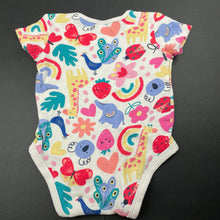 Load image into Gallery viewer, Girls Anko, colourful cotton bodysuit / romper, GUC, size 0,  