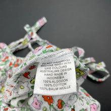 Load image into Gallery viewer, Girls KIDSAGOGO, lightweight floral cotton romper, EUC, size 6 months,  