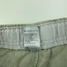 Load image into Gallery viewer, Boys Anko, green linen / cotton shorts, elasticated, GUC, size 4,  