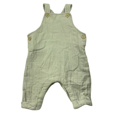 unisex Dymples, lightweight crinkle cotton overalls, GUC, size 00,  