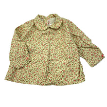 Load image into Gallery viewer, Girls Bonpoint, lightweight floral cotton long sleeve top, EUC, size 6 months,  