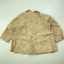 Load image into Gallery viewer, Girls Bonpoint, lightweight floral cotton long sleeve top, EUC, size 6 months,  