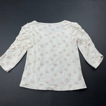 Load image into Gallery viewer, Girls Perimitz, floral cotton top, GUC, size 3,  