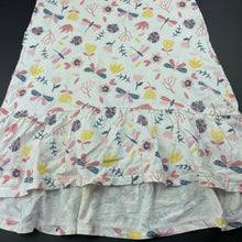 Load image into Gallery viewer, Girls Anko, floral cotton casual dress, FUC, size 7, L: 56cm at front