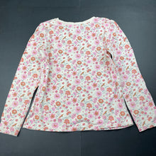 Load image into Gallery viewer, Girls Target, floral cotton long sleeve top, GUC, size 6,  