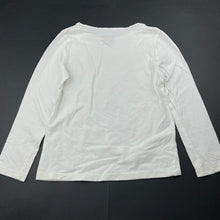 Load image into Gallery viewer, Girls F&amp;F, cotton long sleeve t-shirt / top, no size, armpit to armpit: 31.5cm, shoulder to cuff: 39.5cm, FUC, size 5-6,  