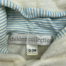 Load image into Gallery viewer, unisex Children Collection, soft fleece hooded sweater, EUC, size 000,  