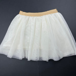 Girls Target, cotton lined tulle skirt, elasticated, L: 27cm, FUC, size 4,  