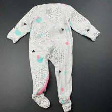 Load image into Gallery viewer, Girls Under Works, stretchy zip coverall / romper, GUC, size 000,  