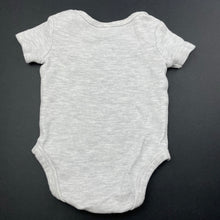 Load image into Gallery viewer, Girls Kids &amp; Co, grey marle bodysuit / romper, EUC, size 0000,  