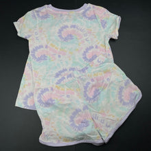 Load image into Gallery viewer, Girls DIsney, Lion King tie dyed cotton pyjamas, EUC, size 8,  