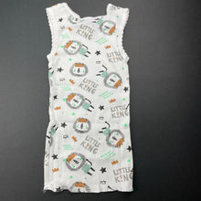 Load image into Gallery viewer, Boys Big Softies, cotton singlet top, lion, EUC, size 00,  