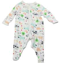Load image into Gallery viewer, unisex Dymples, cotton coverall / romper, FUC, size 0000,  