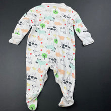 Load image into Gallery viewer, unisex Dymples, cotton coverall / romper, FUC, size 0000,  