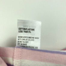 Load image into Gallery viewer, Girls Tiny Little Wonders, striped stretchy leggings, GUC, size 000,  